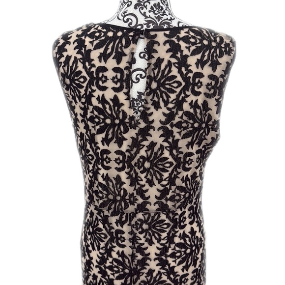 Chelsea & Violet Czarina Maryshka Romantic Vintage Maxi Dress Ivory Black - Picture 9 of 10